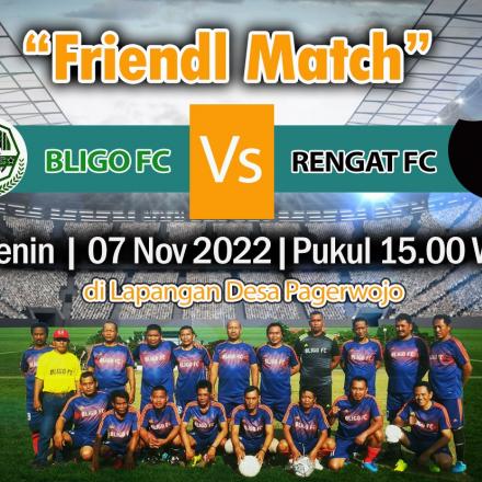 Latihan Rutin dan Friendly Match RENGAT FC Vs  BLIGO FC- 06 Nov 2022